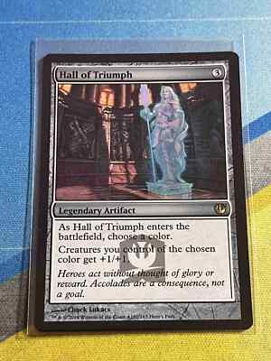 Magic the Gathering MTG Hero's Path Promo HALL OF TRIUMPH Foil