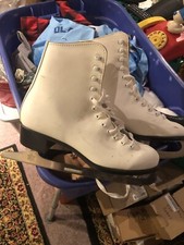 Vintage SLM Canadian Women s Ice Skates size 7 No Box