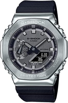 CASIO G-SHOCK Men's Analog-Digital Watch Stainless Steel Black