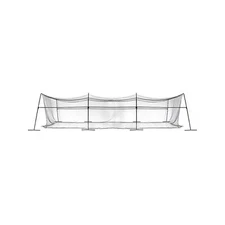 Skywalker Sports 40 Foot Competitive Baseball and Softball Batting Cage, Coll...