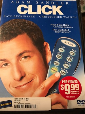 CLICK (Special Edition DVD) Adam Sandler