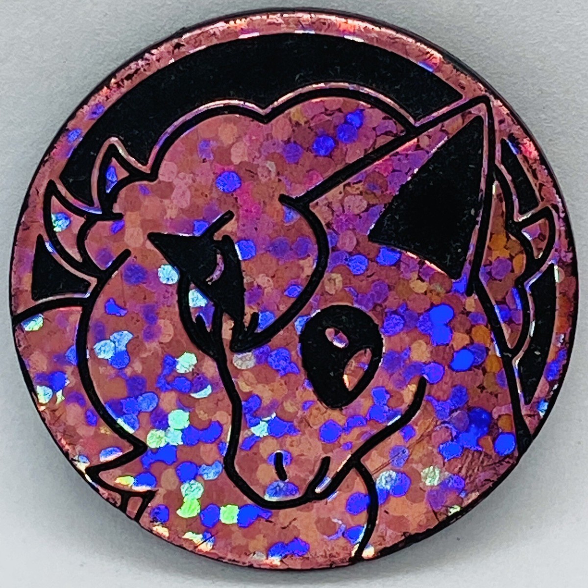 Pokemon Trading Card Games Galarian Ponyta Pink Plastic Medal