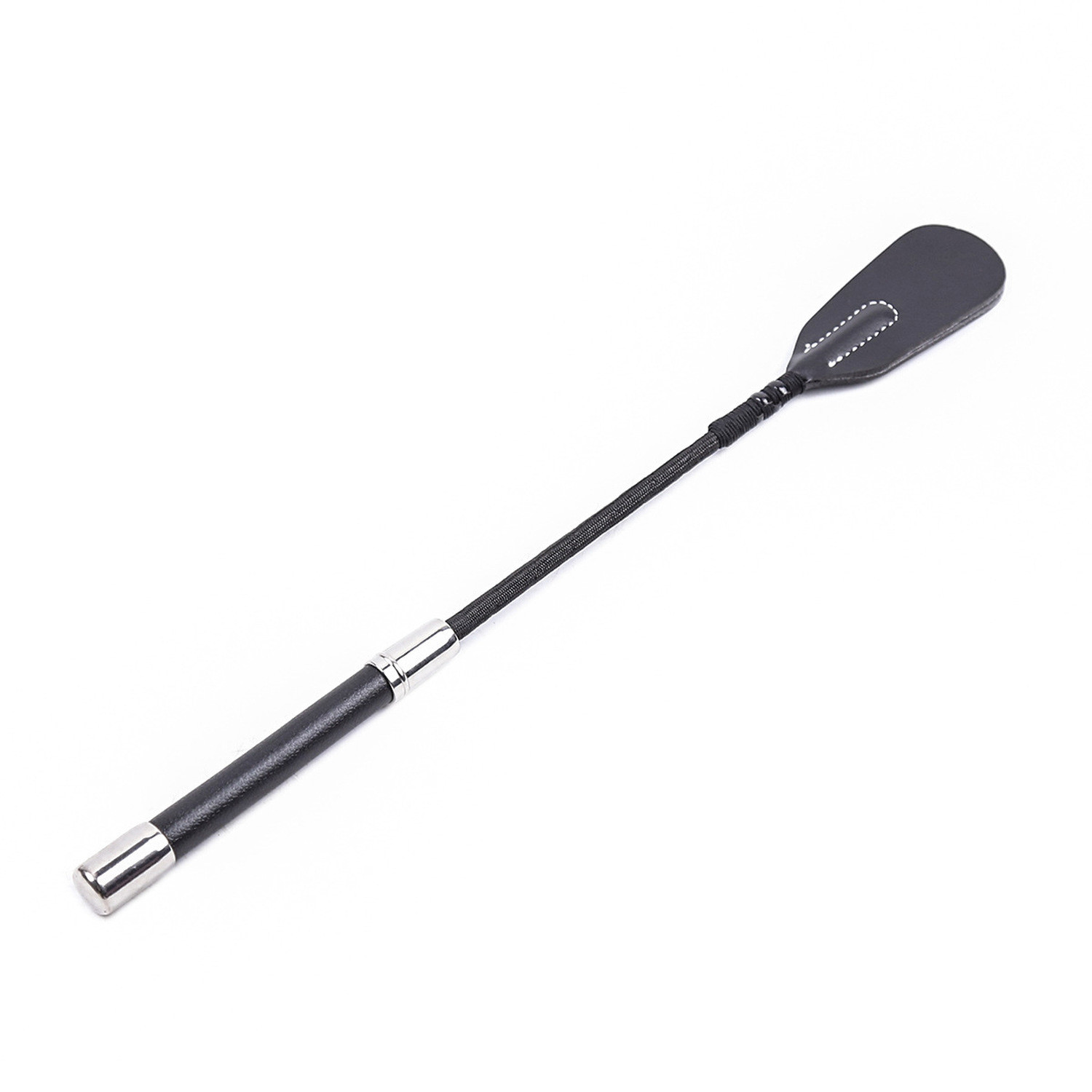 Spanking Paddle Straight Whip Riding Crop Faux Leather Flogger Restraint Couples