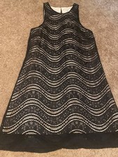 SPEECHLESS womens little black lace dress sz small S 