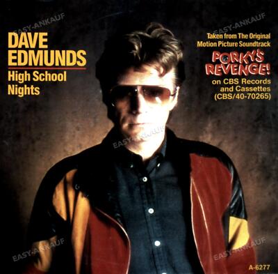 Dave Edmunds - High School Nights / Porky's Revenge 7'' (VG+/VG+) '
