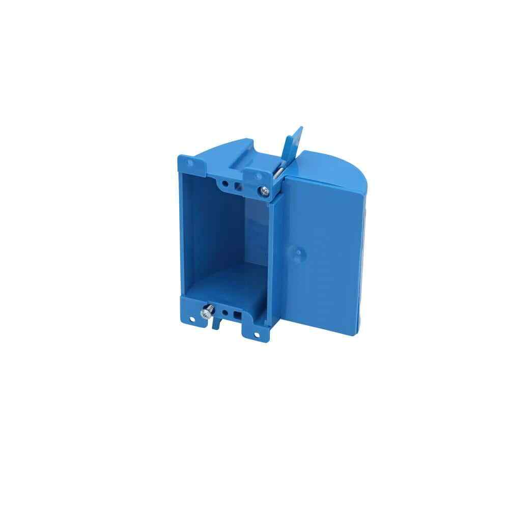 PVC Electrical Outlet Box 17 Cu. In. 1Gang Shallow Old Work Free