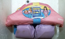 Swim School ET-9455 Aqua Tot Grow with Me 2-in-1 Trainer 30-50 lbs.