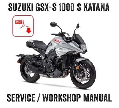 2019-2022 Suzuki GSX-S1000S GSX-S 1000 Katana Workshop Service