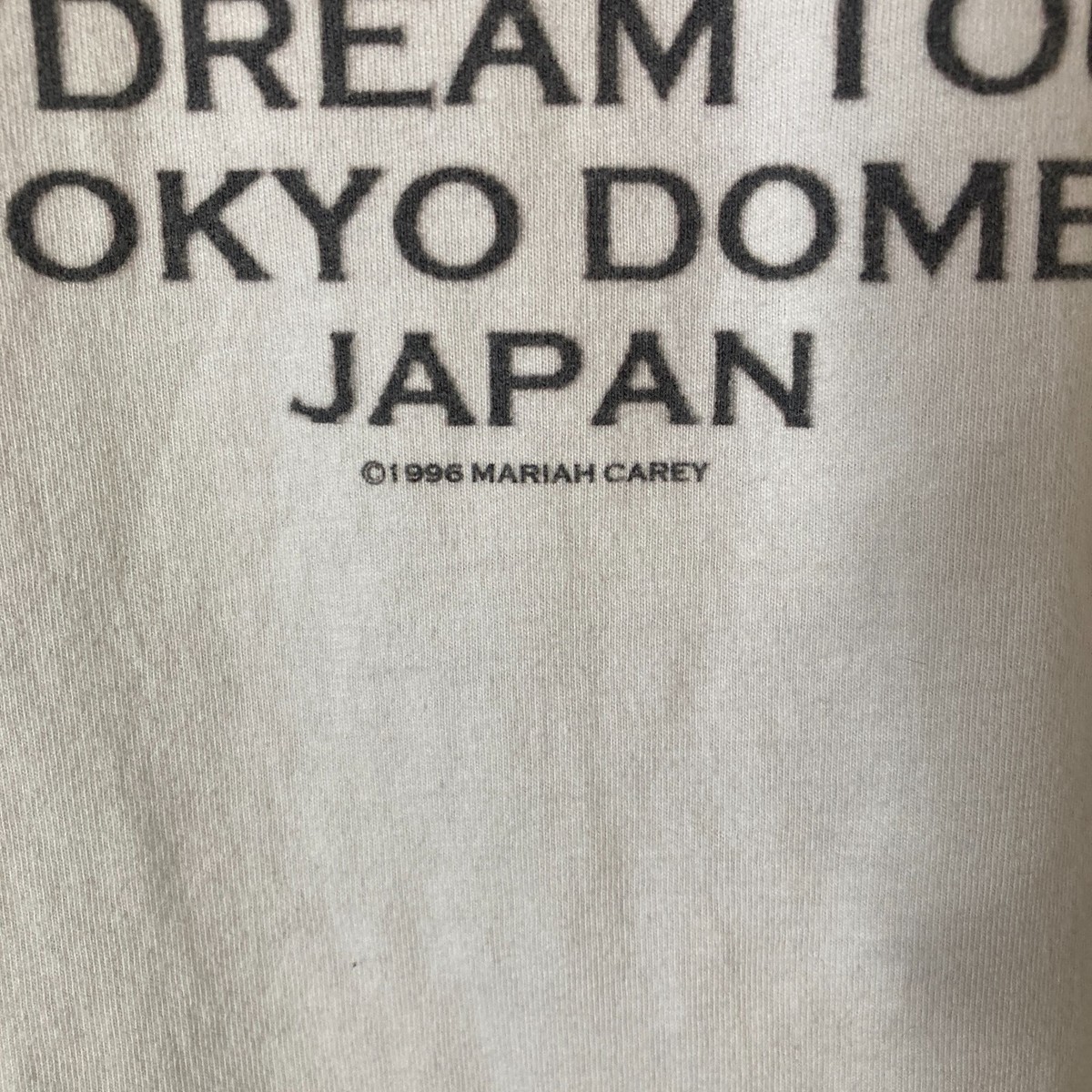 マライア・キャリー LIVE in concert JAPAN tourTシャツ Vintage 90s 1996 Mariah Carey Daydream Tour Med Shirt
