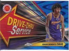 2024 Topps Chrome Mcdonald's All American - Drive Thru Service Isaiah Demonte...