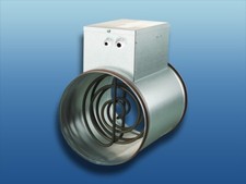 elektrisches Heizregister Lufterhitzer Luftheizung Rundrohrsysteme Rohrheizung