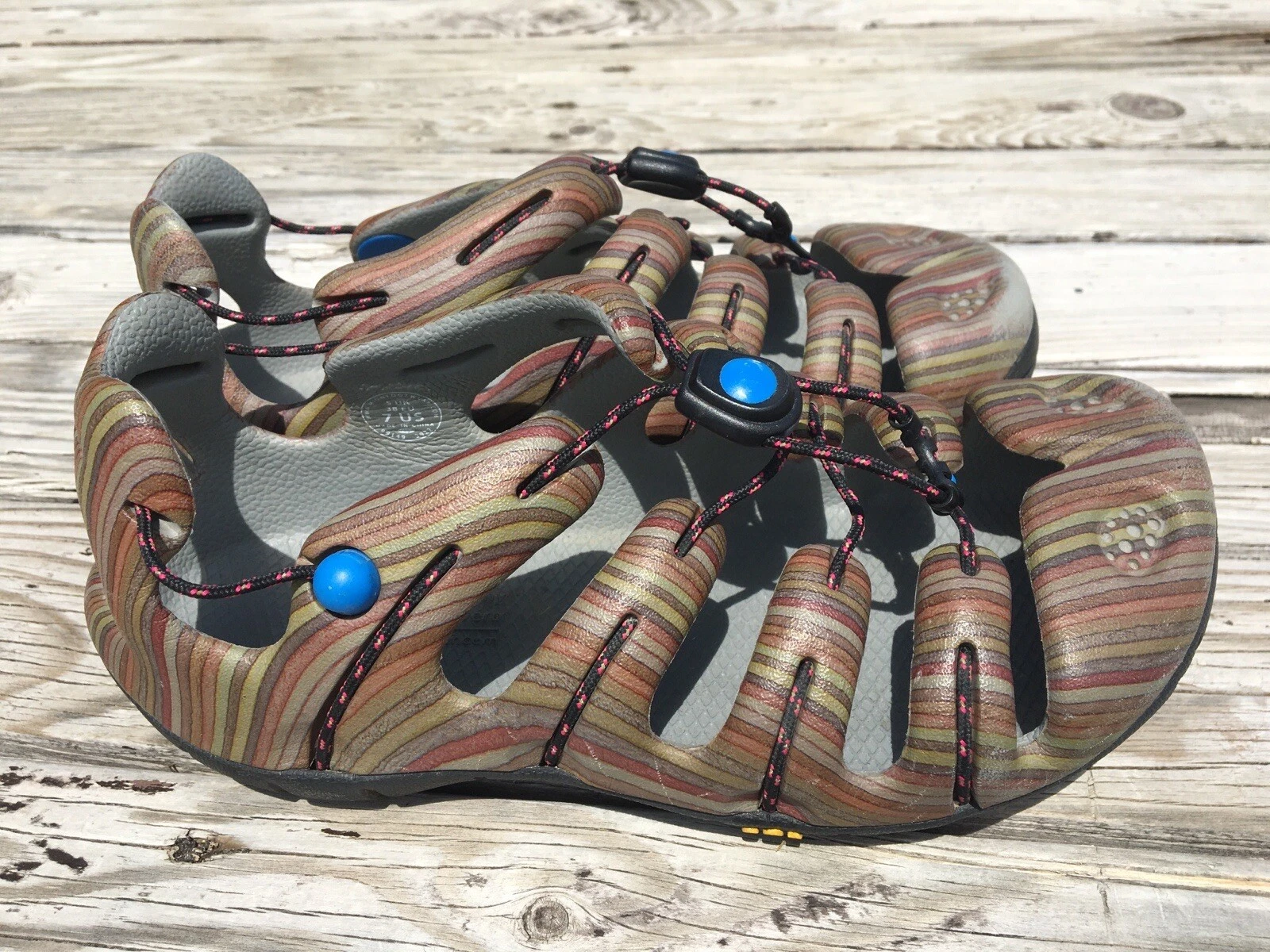 Sandali Timberland MION marrone acqua corrente marocchino taglia 7 donna (indossare sulla punta)