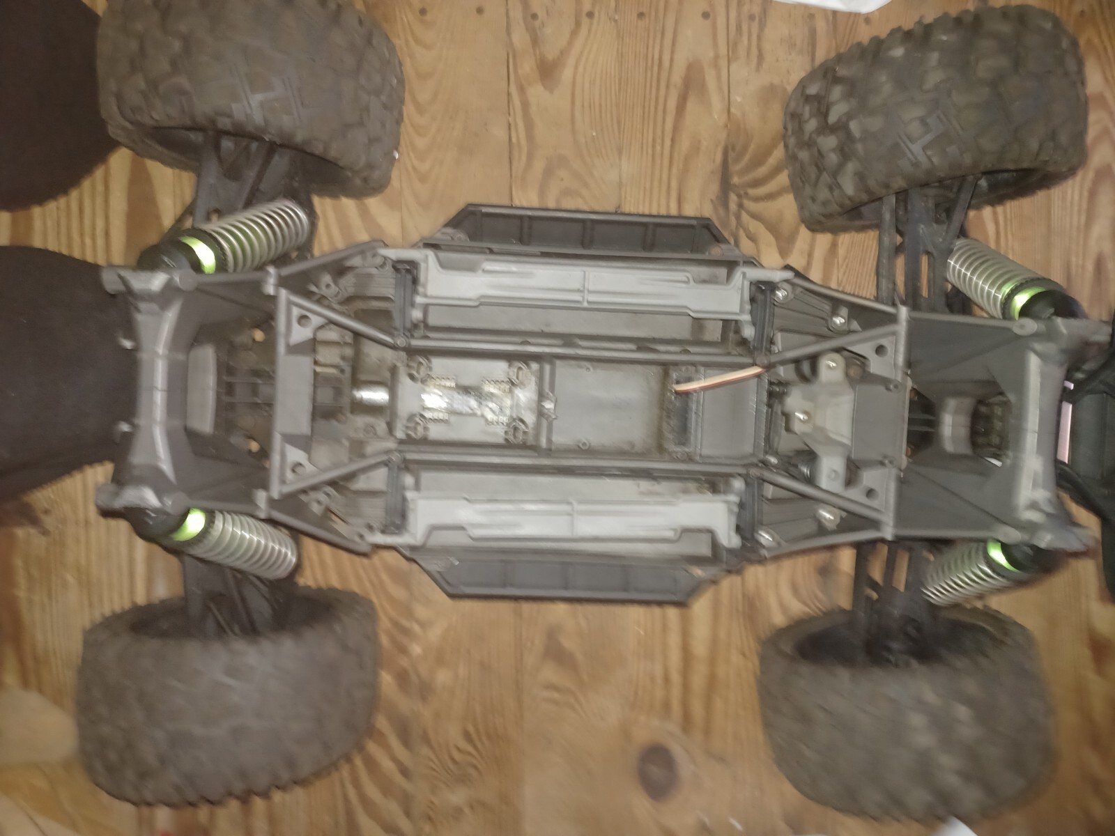 traxxas xmaxx Chassis Wth Wheel And Shocks eBay