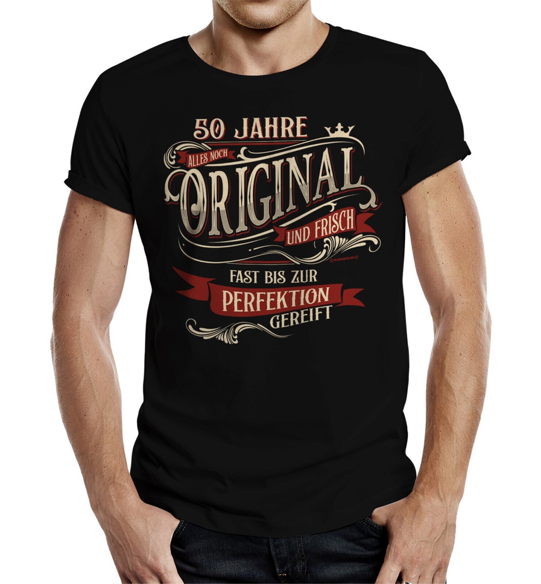 Compleanno T-Shirt 50 Anni Tutto Ancora Originale E Fresco