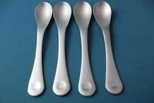 4 Teaspoons Robert Welch PENDULUM 18/10 Stainless Satin China 6 3/8"