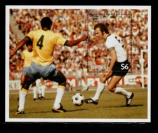 Liberia 1997 - World Cup Soccer - Souvenir Stamp Sheet - Scott #1302 - MNH