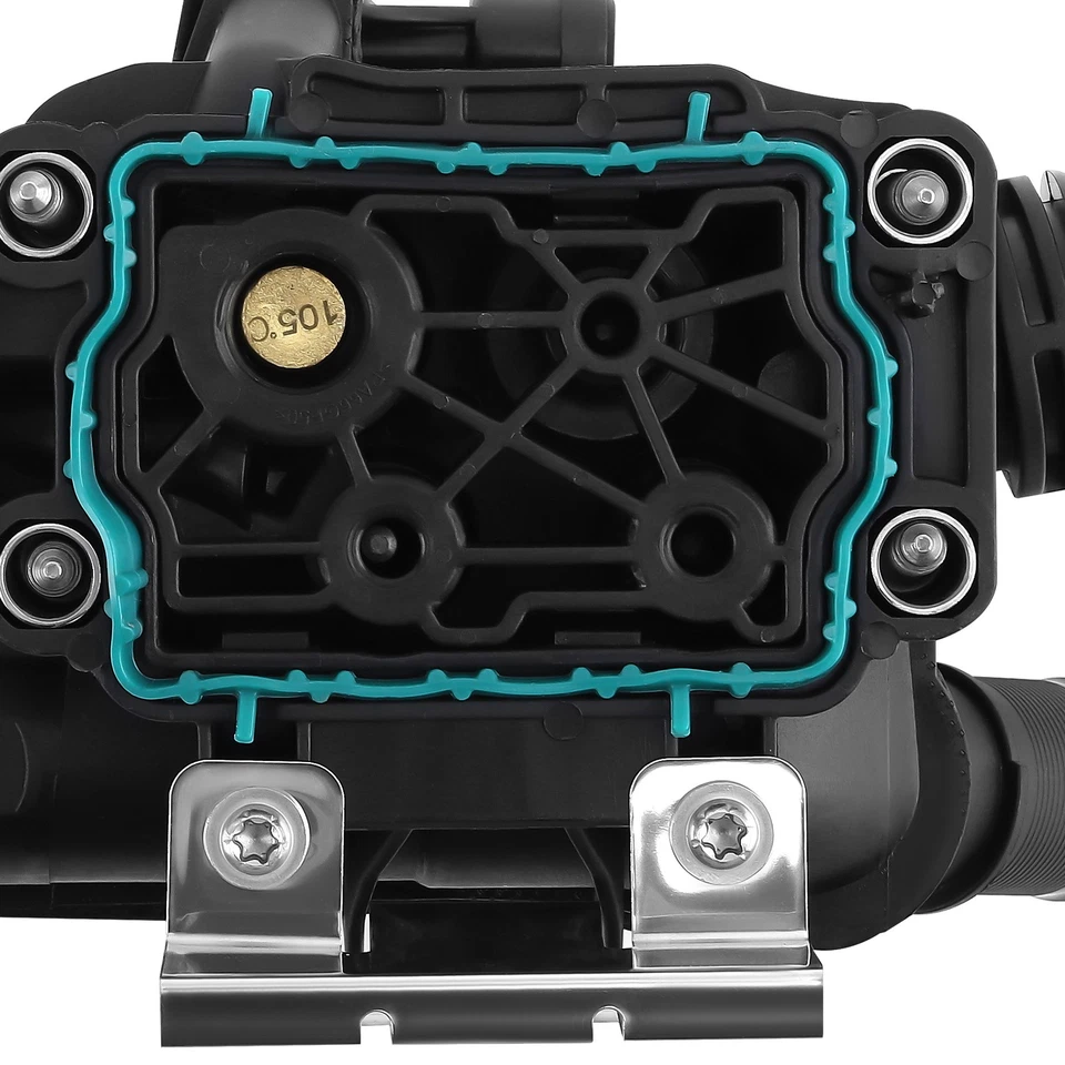 Boitier Thermostat for Peugeot Expert Citroen Berlingo 1.6 Blue HDi 9803549480 - Photo 3/4