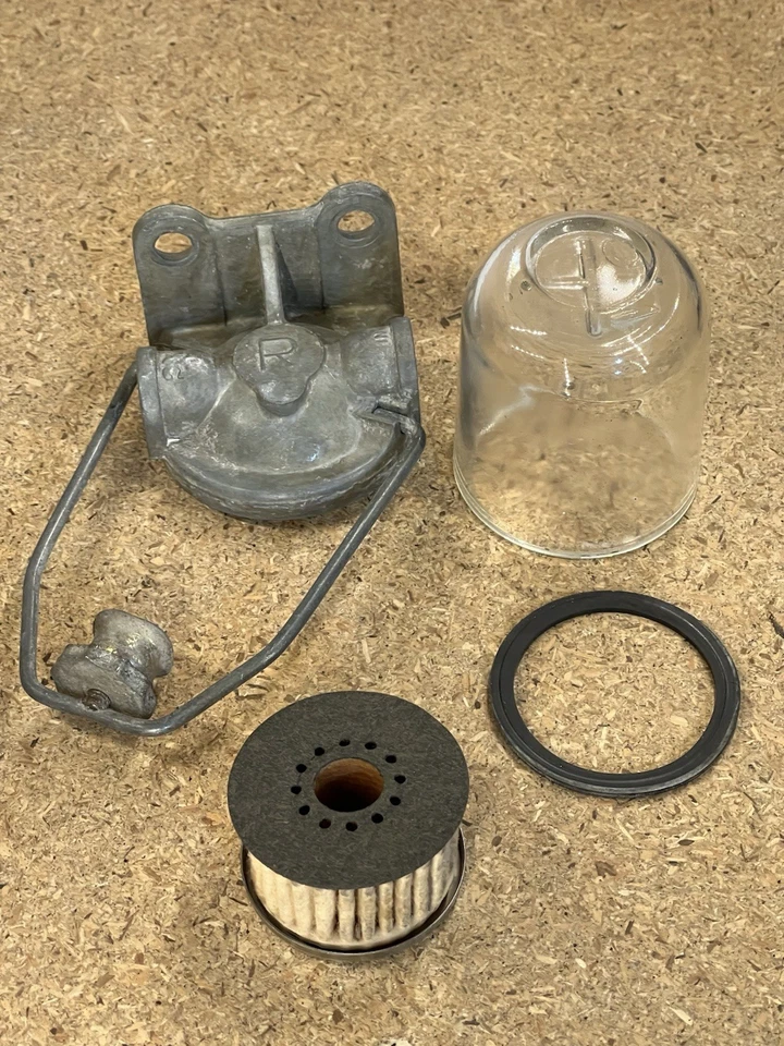 捷豹 XKE E 型 XK150 Mk X XJ6 S1 AC Delco 玻璃碗燃料过滤器 C13681 — 第 2/4 张图片