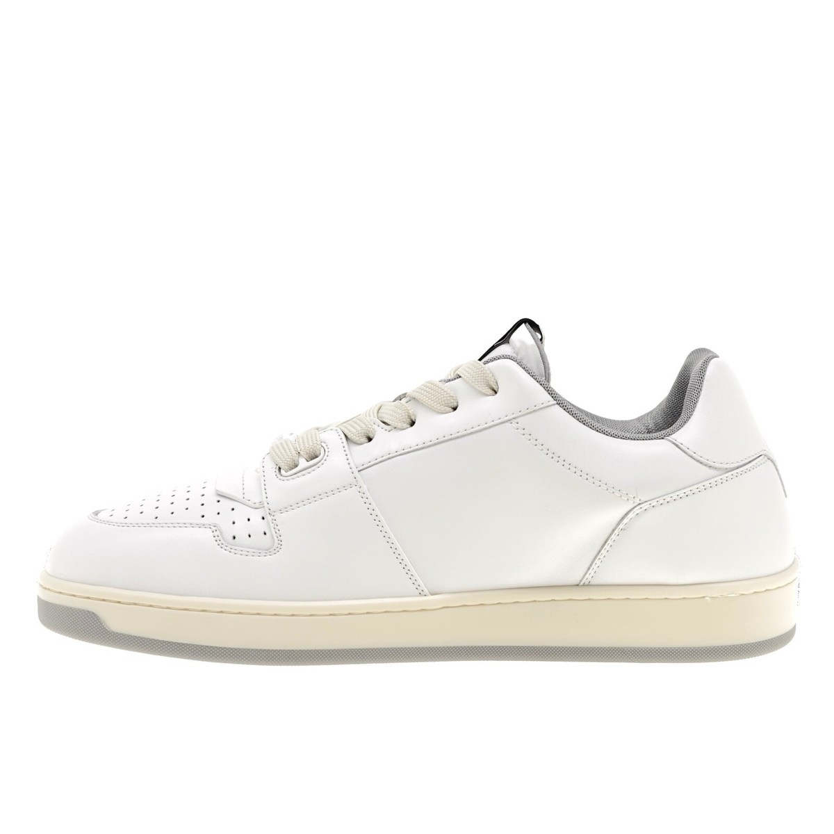 Versace Medusa Men’s White Leather Sneakers 9.5 US (42.5 Eu) 1013377 IT NIB $700 Versace Medusa Low Top Men main image 2
