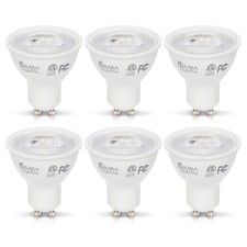 6 Pack Simba Lighting Led Gu10 Etl 5w Non-dimmable 50w Replacement Bulb 2700k