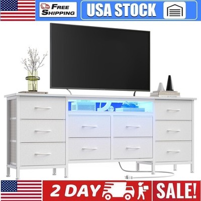 63" Long Dresser for Bedroom with 10 Fabric Drawers Entertainment Center Outlet | eBay 63" Long Dresser for Bedroom with 10 Fabric Drawers Entertainment Center Outlet | eBay