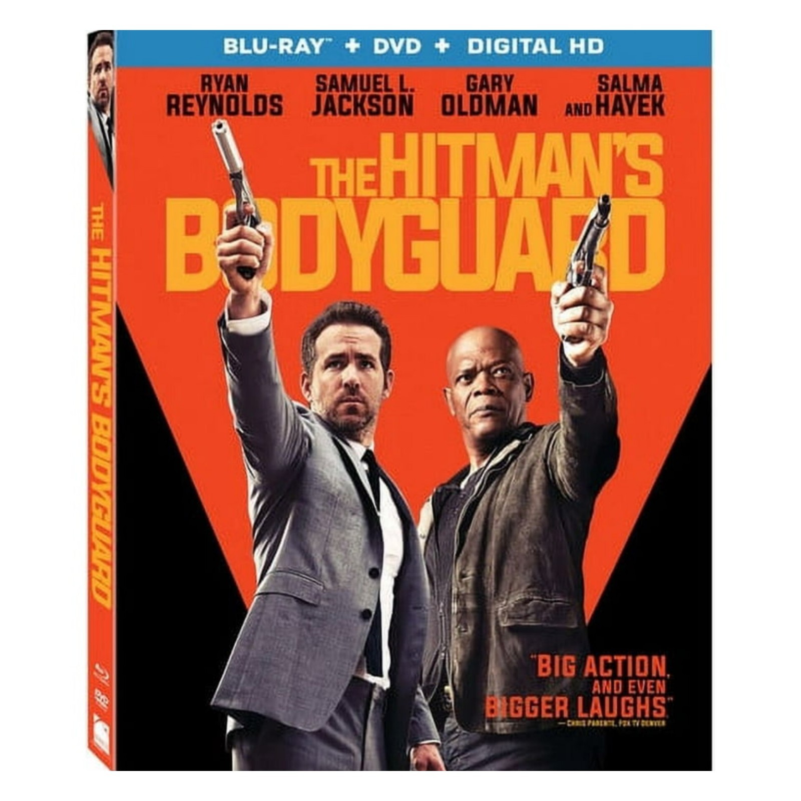 THE HITMAN'S BODYGUARD (2017) Blu-ray, DVD, & Digital HD