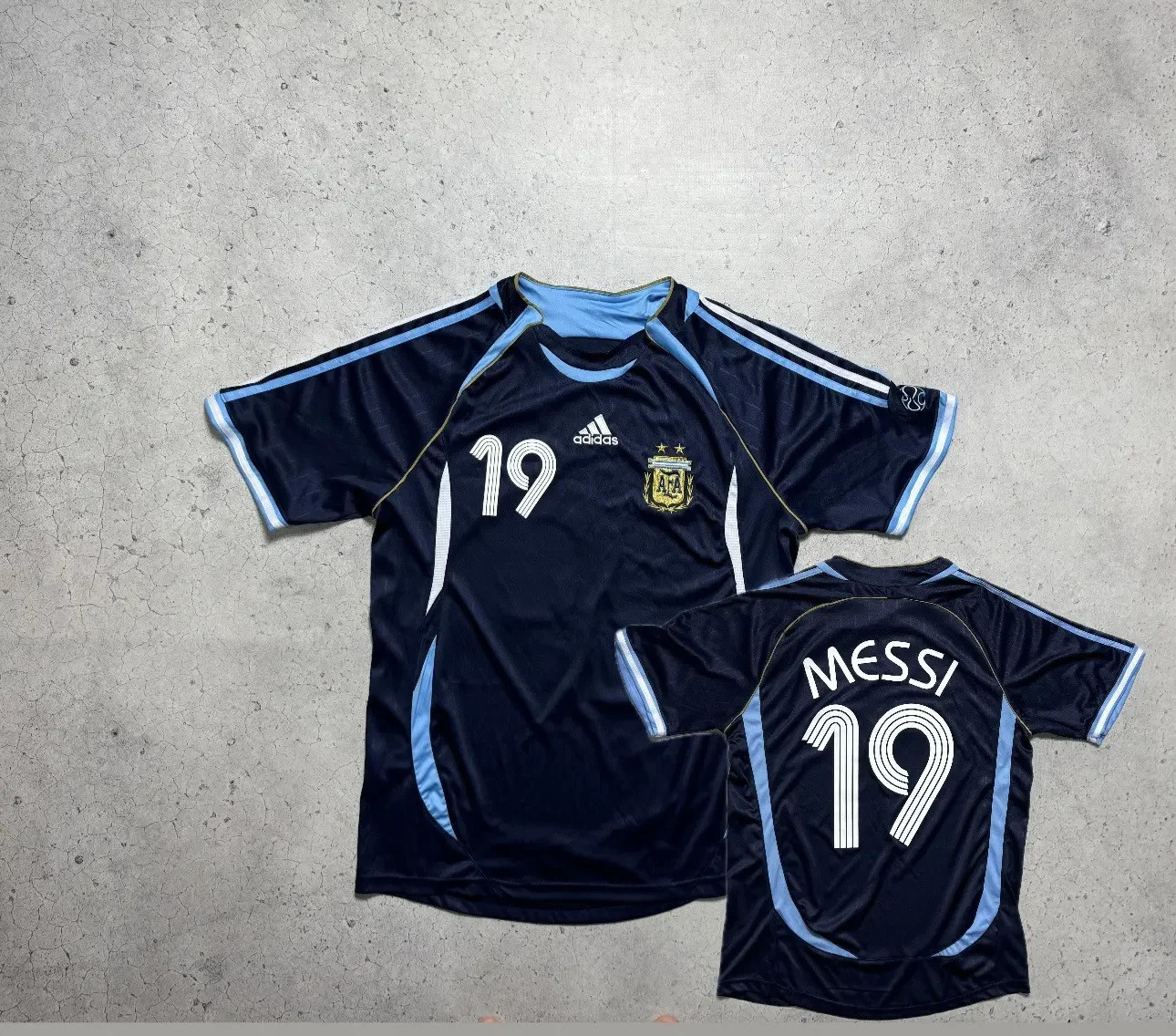 Adidas Argentina Team Lionel Messi #10 2006 Soccer Jersey