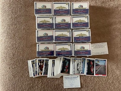 Collegiate Collection (12) 100 Cards Box Sets Legends Of Indy In Plastic Boxes