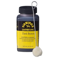 Fiebing's Leather Dye 4 fluid ounce Dark Brown