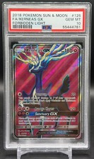 Xerneas GX 126/131 Full Art Forbidden Light Pokemon Sun & Moon English PSA 10 on eBay
