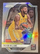 2024-25 Panini Prizm Euroleague Trevion Williams #165 Silver Prizm