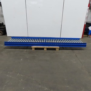 26" Wide 10' Long Gravity Roller Box Conveyor 1.90" Roller