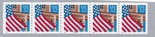 PNC5 32c Flag WA 22222 Low Gloss Gum US 2913 Fat 2's MNH