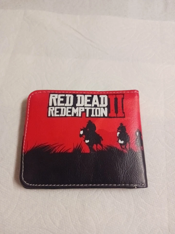 Red Dead Redemption Bi-Fold Wallet Boys / Kids Zipper Coin Pocket - Image 2 of 4