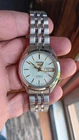 Vintage Men's Seiko 5 Automatic Watch Exibition Back Runs Excellent