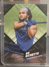 Bo Bichette 2021 stadium club beam team purple/black parallel #’99 Jays 
