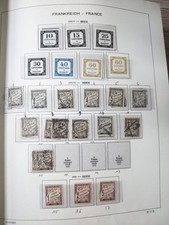 Timbres France Taxe neuf et oblitéré 79 timbres (environ)