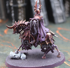Wight King on Skeletal Steed, Soulblight Gravelords - AoS, Painted, ID#5779