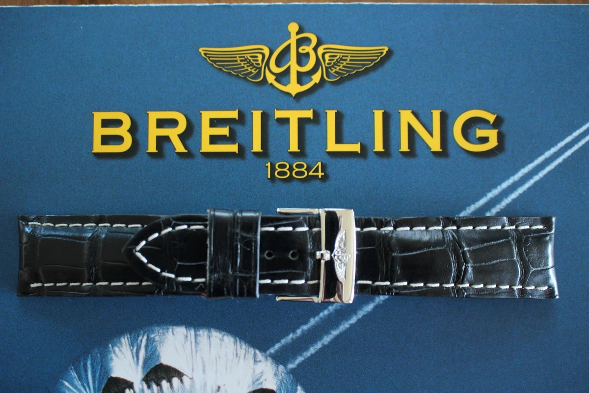 Breitling Blue 22 mm Band Width Wristwatch Bands for sale | eBay