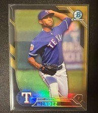 2016 Bowman Chrome - Prospects Black & Gold #BCP199 Yohander Mendez
