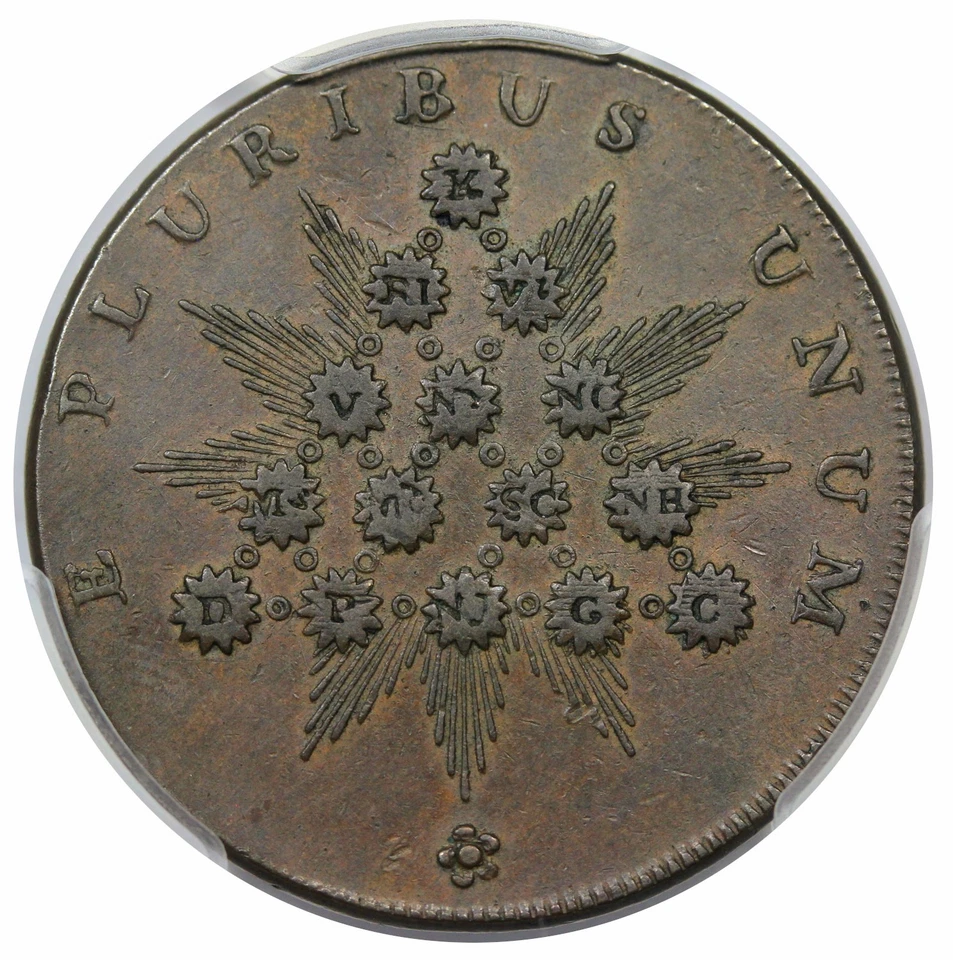 1790s Kentucky Token, Plain Edge, PCGS AU55 - Image 2 of 3