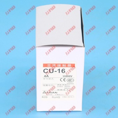 Brand New TECO CU-16 AC110V Ac contactor In Box   #pk