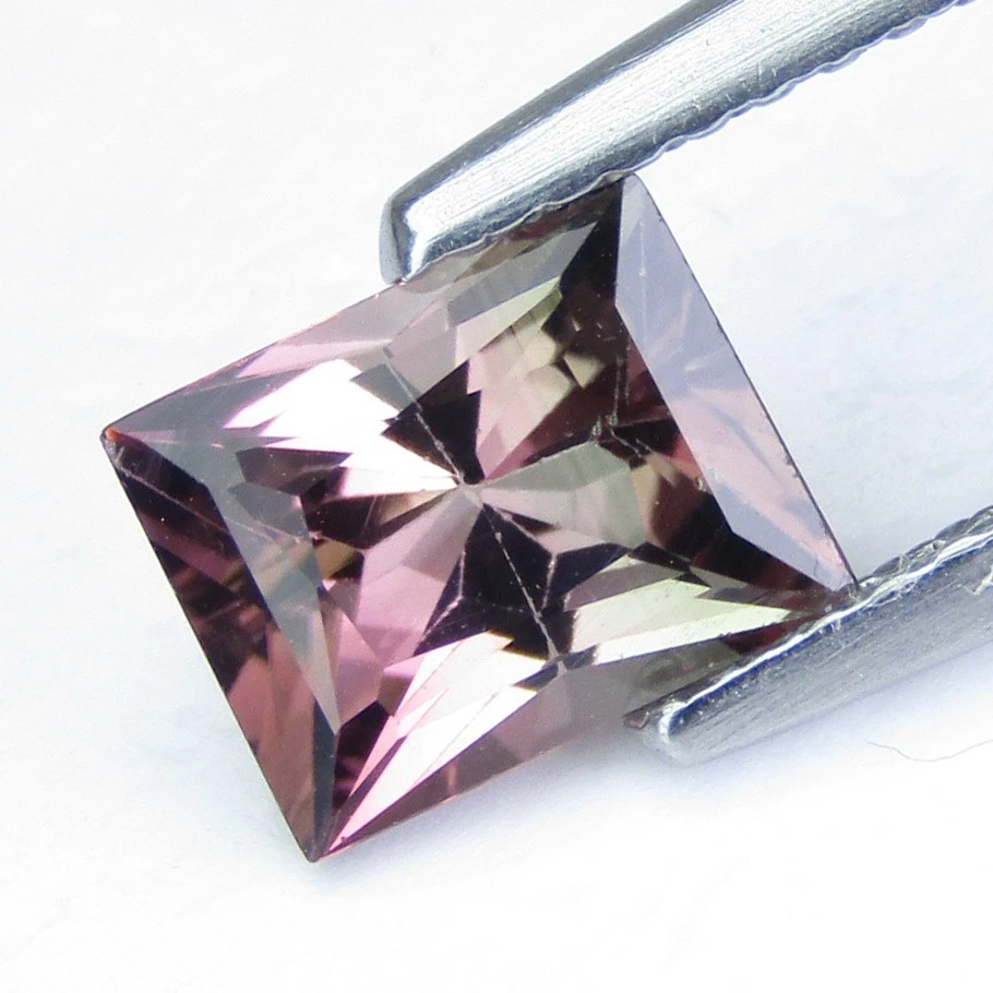 1.30Cts Sizzling Natural Bi-Color Tourmaline Baguette Cut Mozambique Gemstone - Image 2 of 4