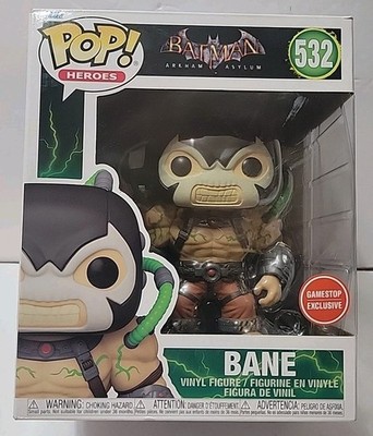 Funko Pop Heroes ARKHAM ASYLUM BANE Vinyl Figure #532  Smoke Free Environment 