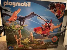 PLAYMOBIL® 9430 Zestaw dinozaurów Pteranodon z helikopterem