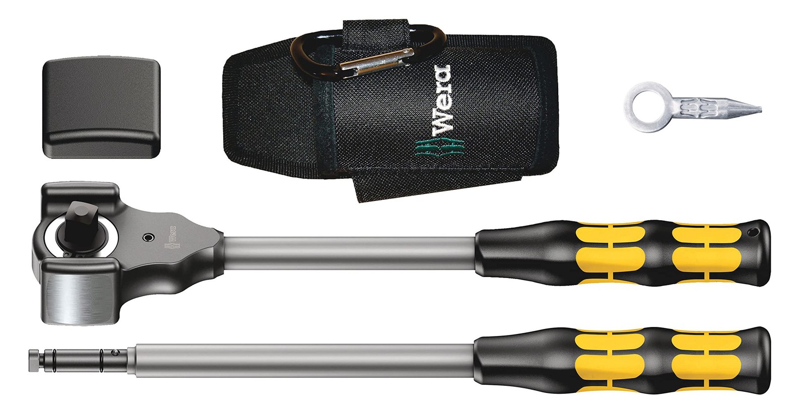 Wera 8002 C Koloss Combination Ratchet Hammer, All Inclusive Set, 1/2"" Drive ...