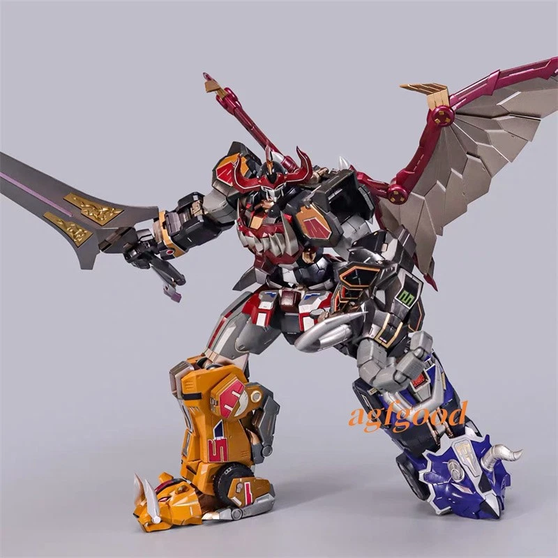 En stock Nuevo Modelo Explosión ZL-01 Megazord Figura de Acción Modelo Juguete Coleccionar 25cm Foto 2 de 4