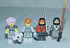 LEGO Ninjago Movie set 70611 Water Strider with Minifigures & Instructions