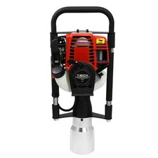 Image of Petrol Post Driver 120mm Posts Fence Knocker Hammer Thumper