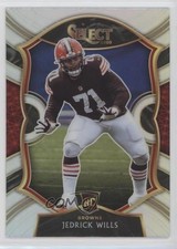 2020 Panini Select Concourse Silver Prizm Jedrick Wills #90 fm0